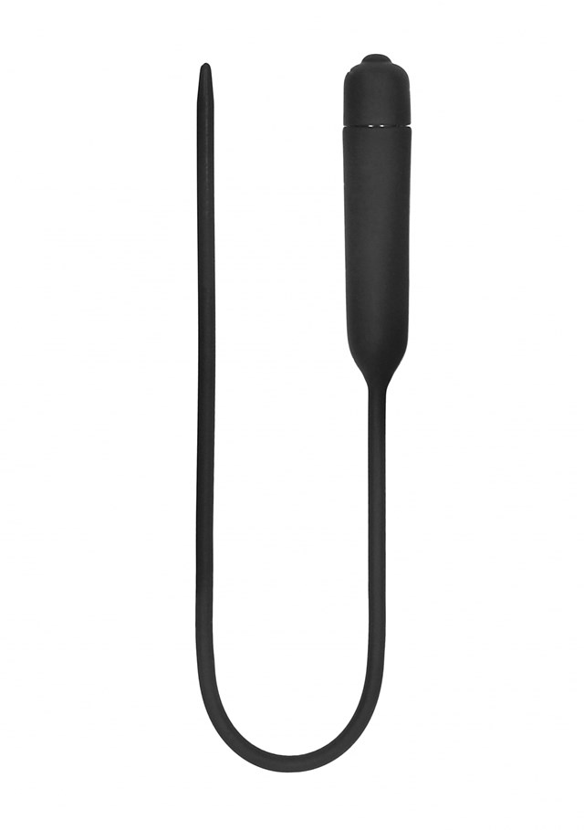 Urethral Sounding Extra Long Silicone Vibrating Bullet Plug