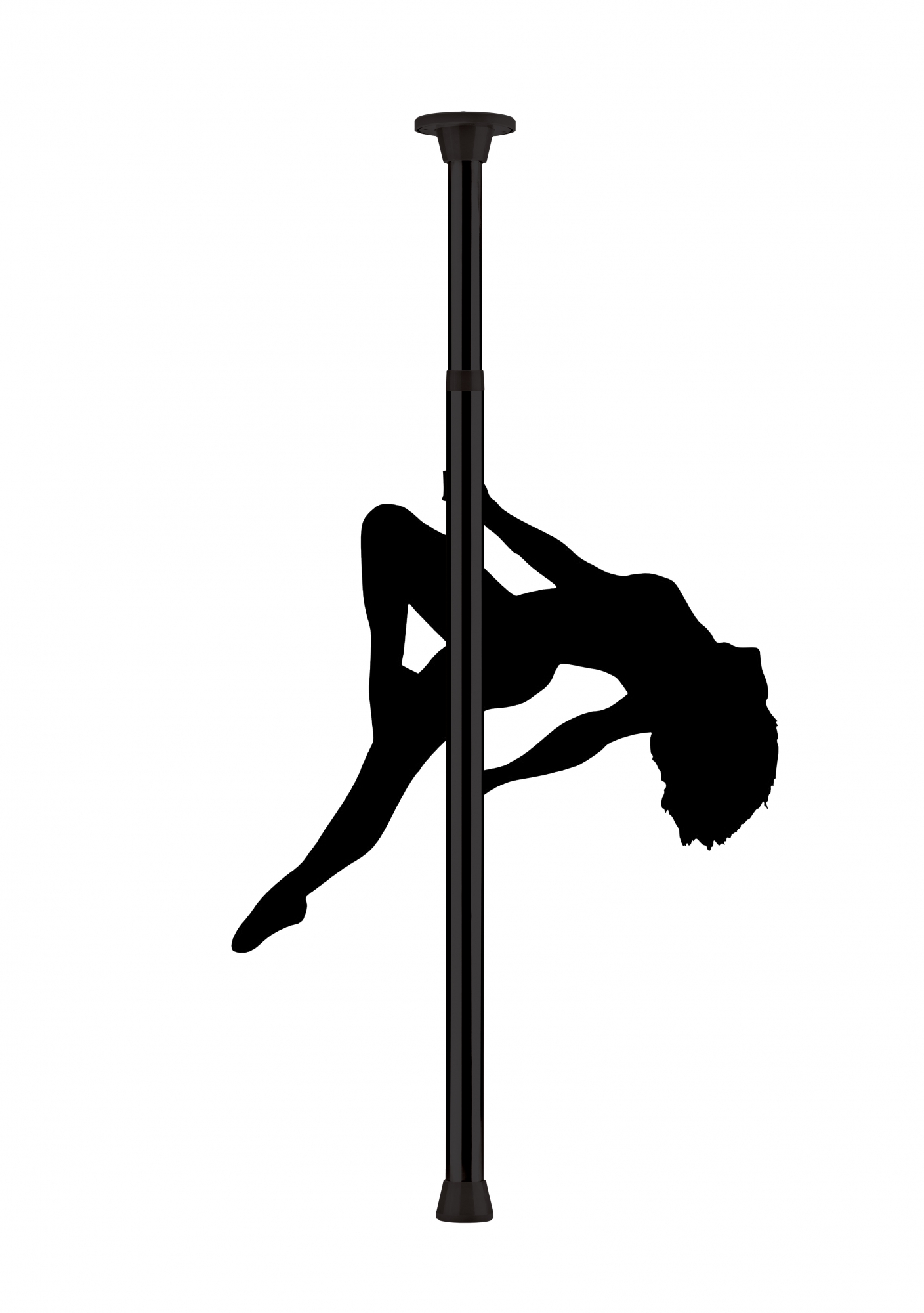 Strippestang - Svart