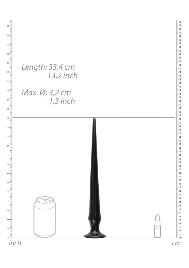 Ass Spike Dildo 34 cm