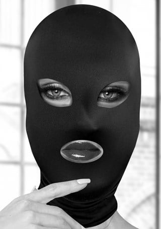 Subversion Mask With Open Mouth And Eyes