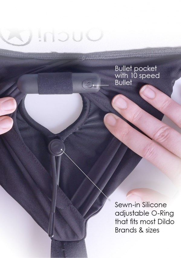 Vibrating Strap-on Brief