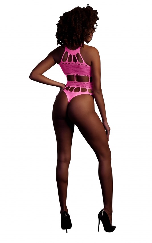 Pink Body with Grecian Neckline