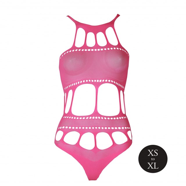 Pink Body with Grecian Neckline