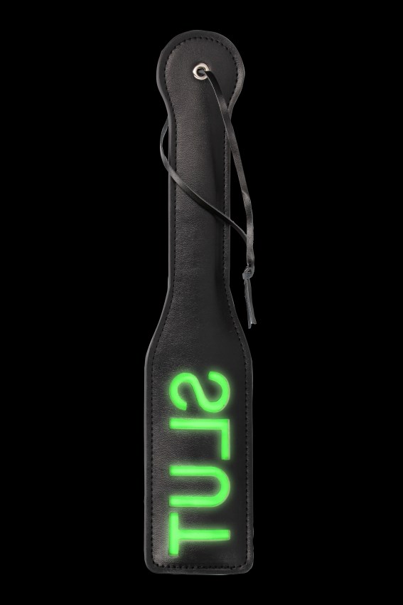 "Slut'' Paddle - Glow in the Dark