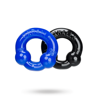 Ultraballs Cock Rings Black & Blue