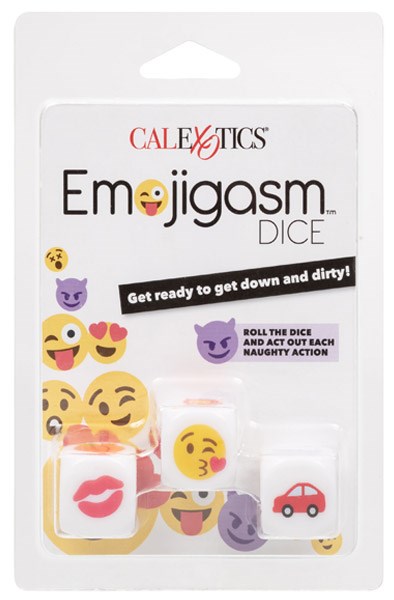 Cal Exotics Emojigasm Dice - Terningspill