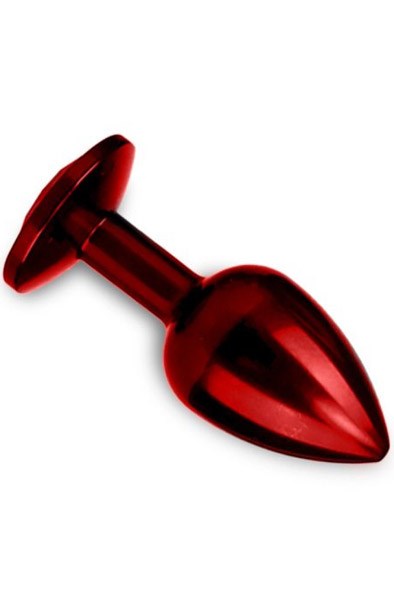 TOYZ4LOVERS Deep Red Plug Small - Analplugg metall
