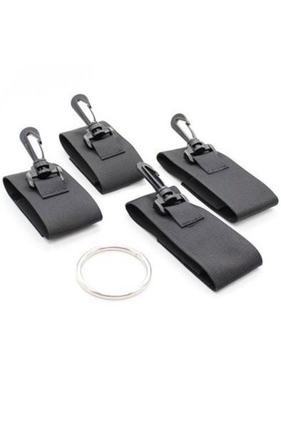 Easy Arms Restraint hand- & foot cuffs - Black