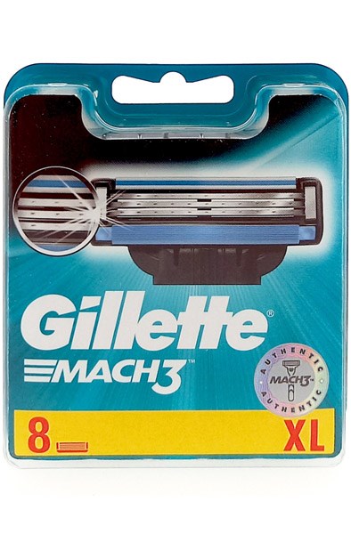 Gillette Mach3 Barberblad 8-pack