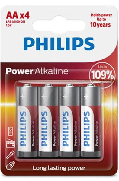 Philips Power AA Batteri 4-pack