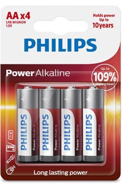 Philips Power AA Batteri 4-pack