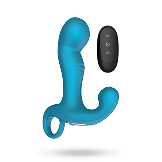 P-spot Tapper Plug Vibrating + Remote