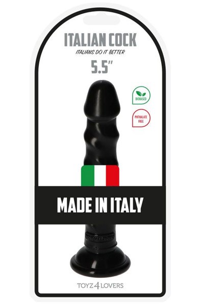 TOYZ4LOVERS Anal Dildo Ugo 14,5cm - Svart