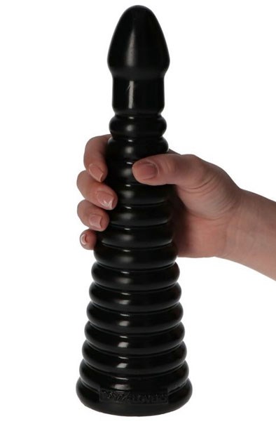 TOYZ4LOVERS  Pyramid-shaped Anal Plug 26 cm - Svart