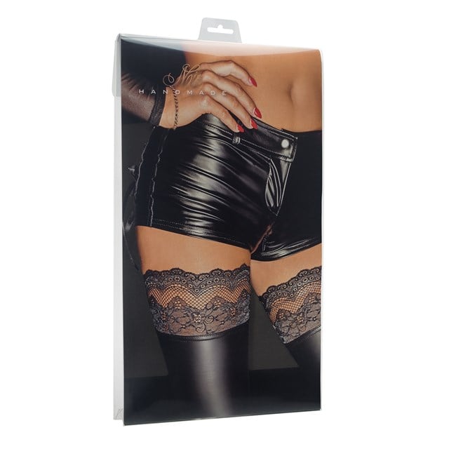 Noir SELFISH Wetlook Shorts