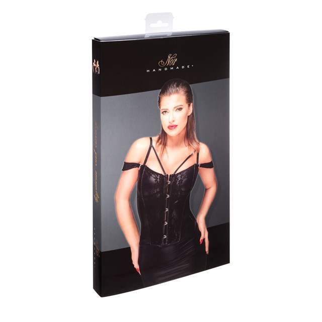 Noir Korsett med Blonder & Wetlook