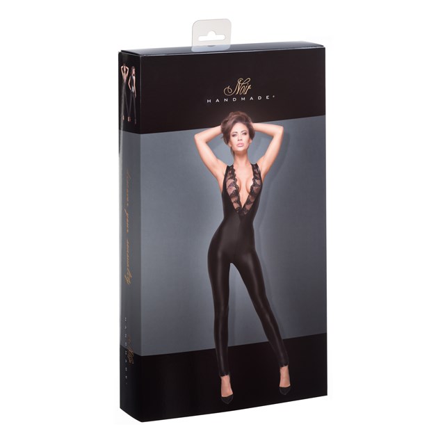 Wetlook Catsuit med Sexy Blonder