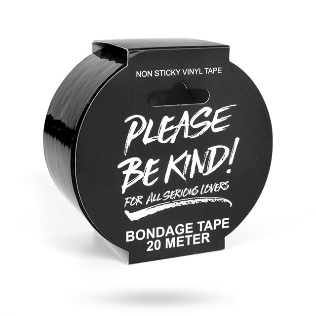 Black Bondage Tape - 20 m