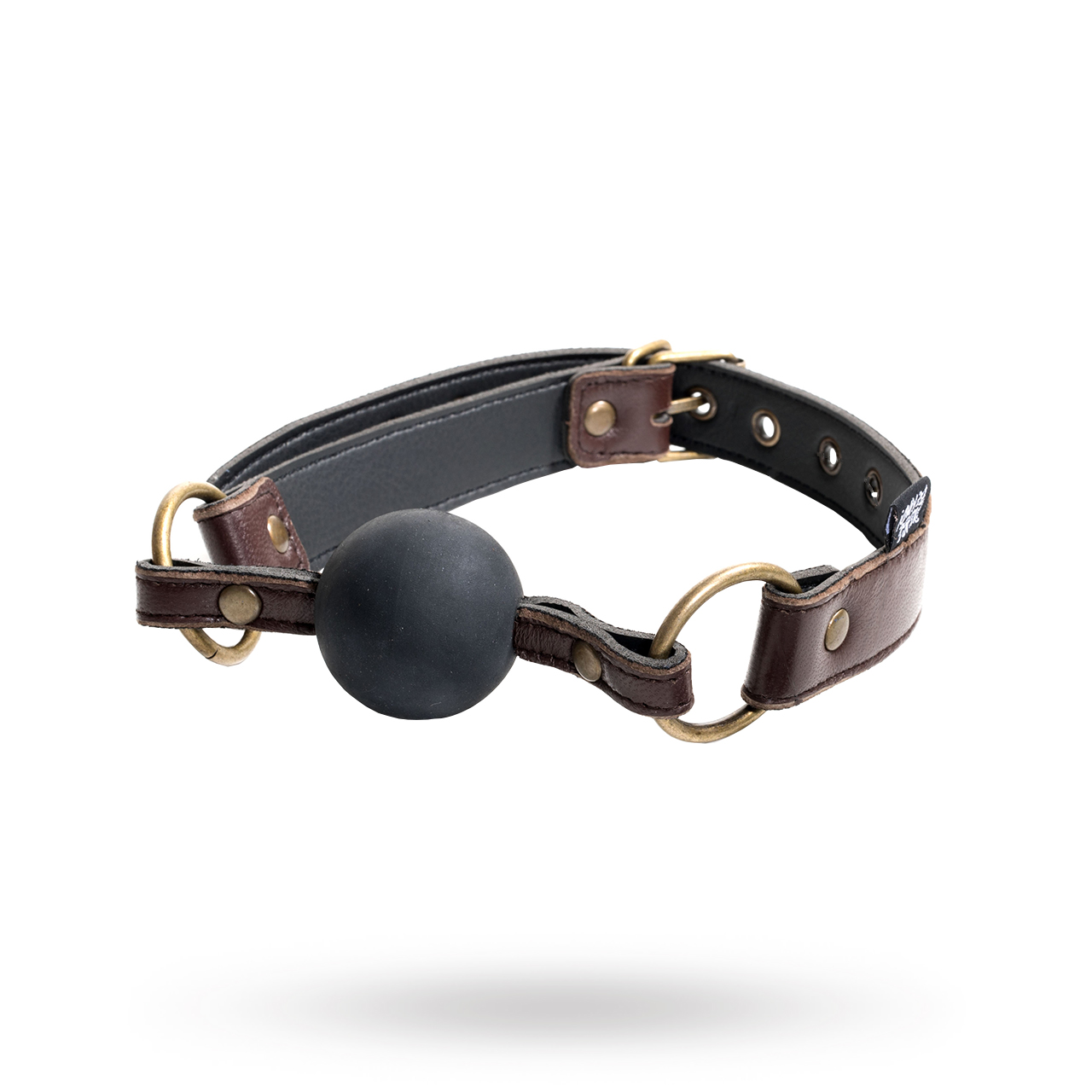 & Keep Quiet - Gag Brown/Black