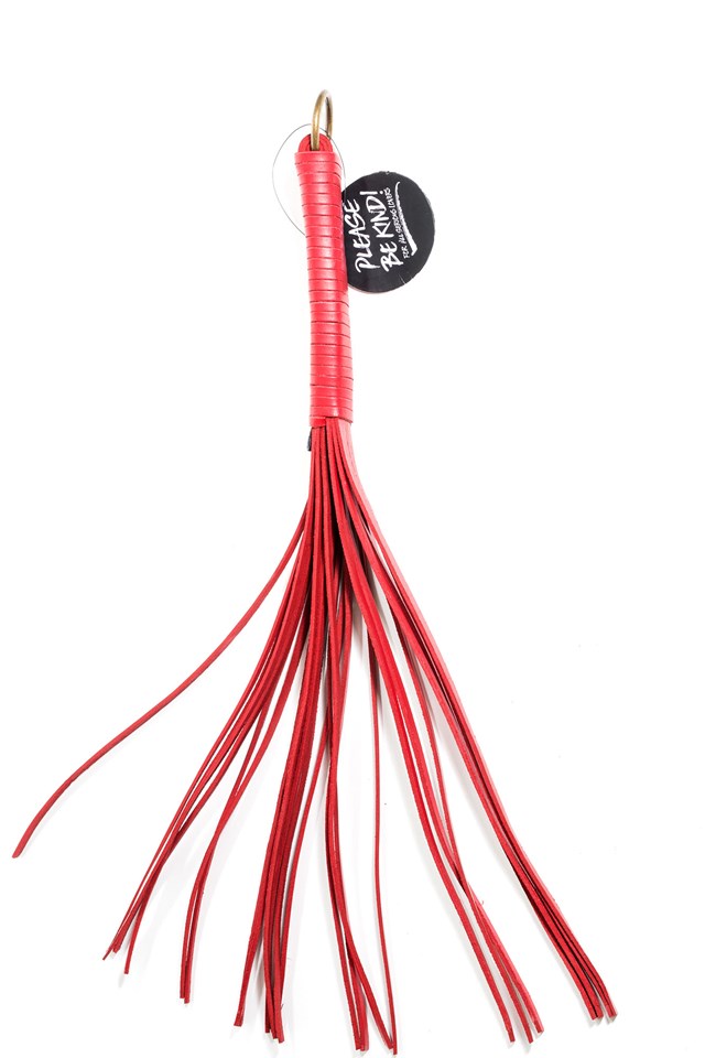 & Submit To Me Red Leather Flogger