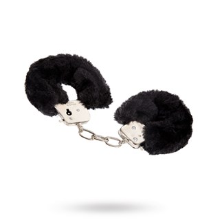 You're Under Arrest! - Black Furry Cuffs