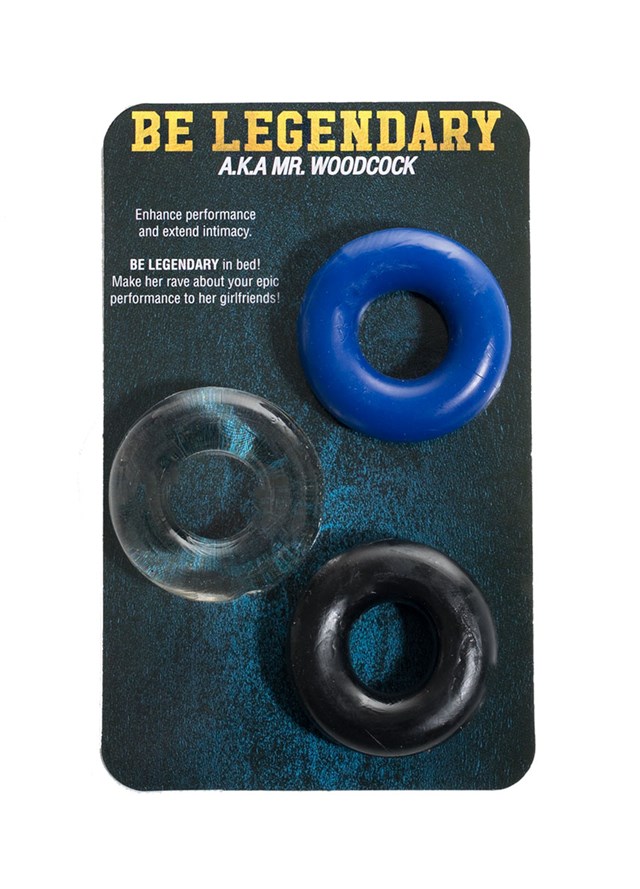 A.K.A MR WOODCOCK 3x C-RINGS