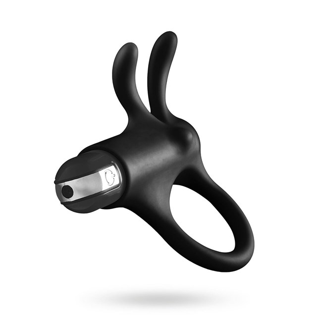 The Rabbit Humping Hard-On Vibrating Silicone Cockring