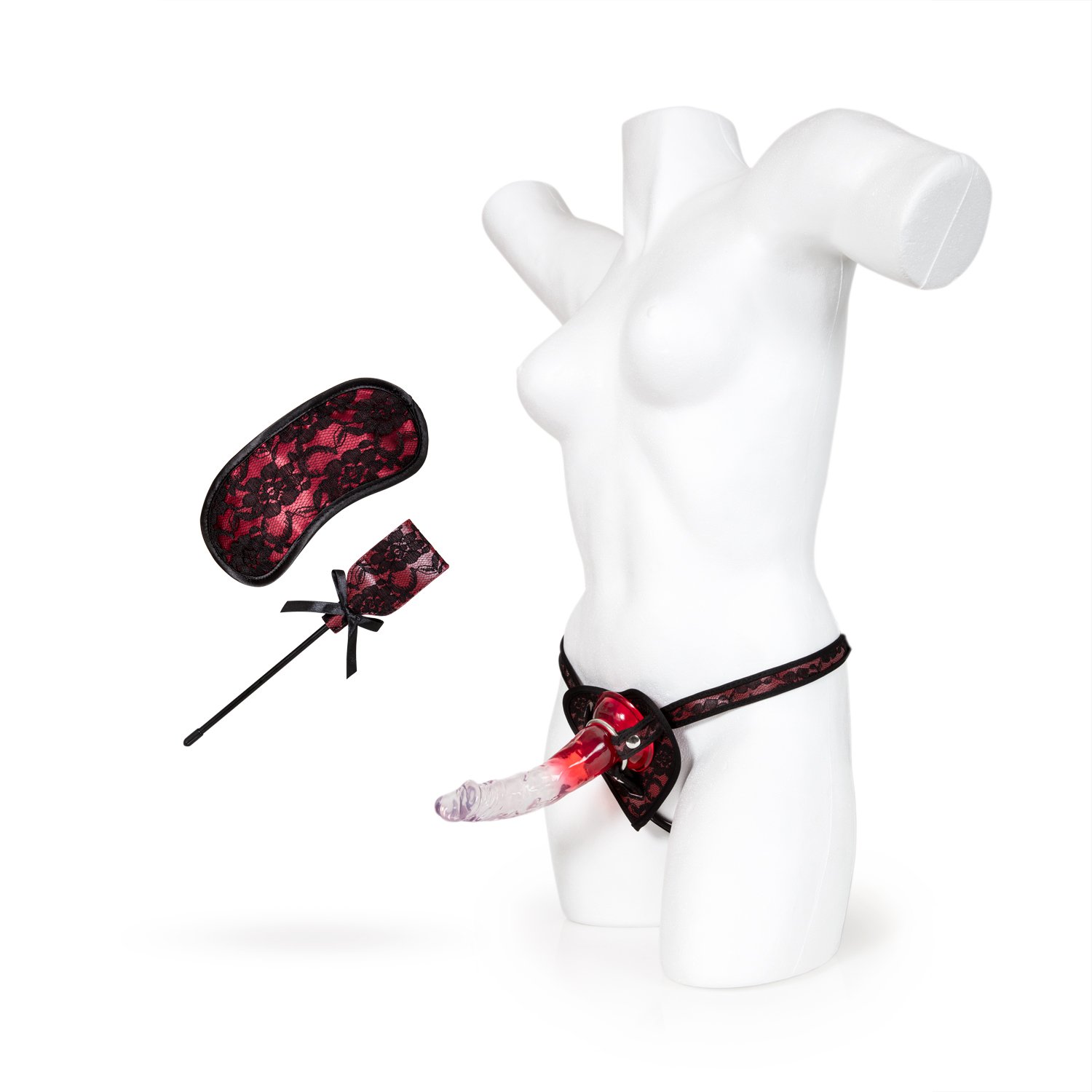 Luxury Strap-on Pleasure Kit - 16 cm Dildo