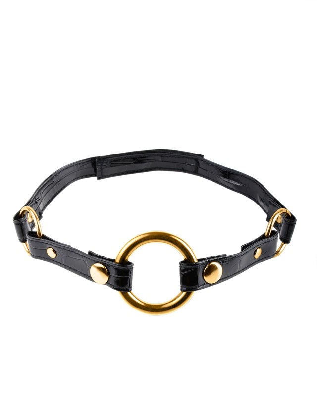 Gold O-ring Gag