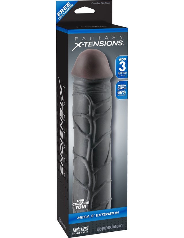 Black Mega 3" Extension