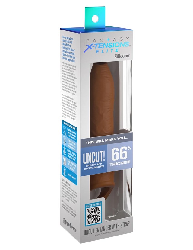 Uncut Enhancer with Strap - Tan