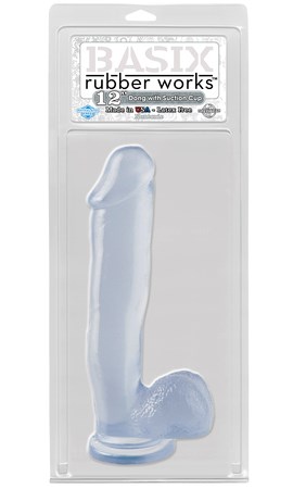 BASIX 30cm Suction Cup Dildo
