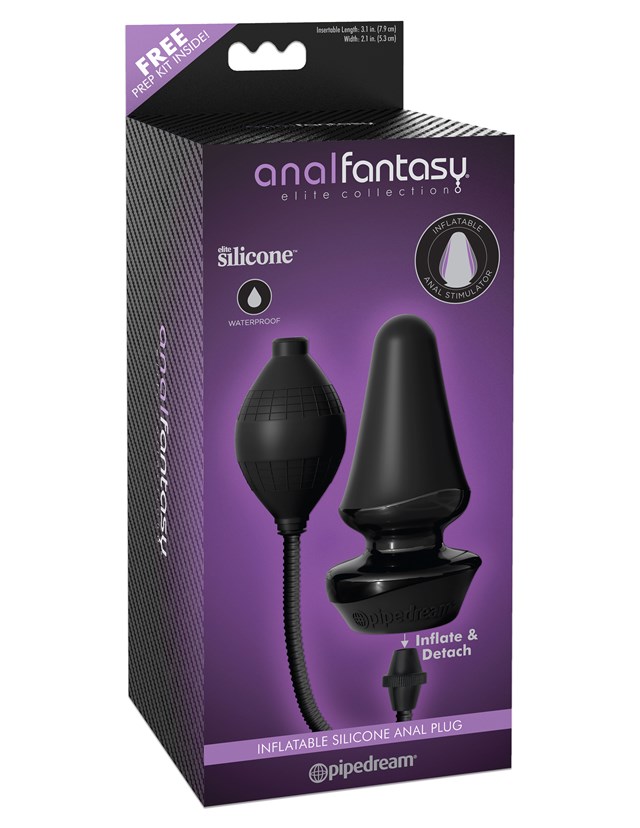 Inflatable Silicone Butt Plug