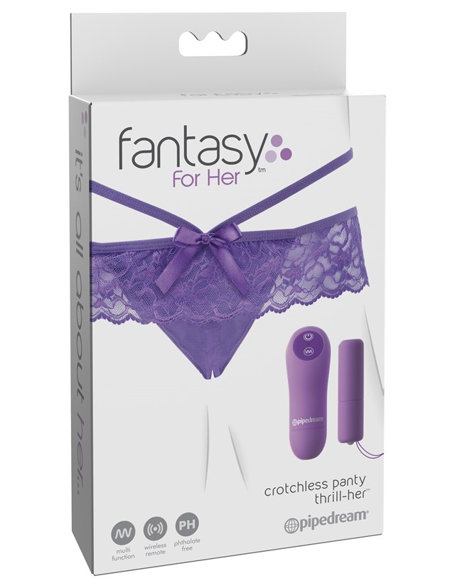 Crotchless Panty Thrill-Her