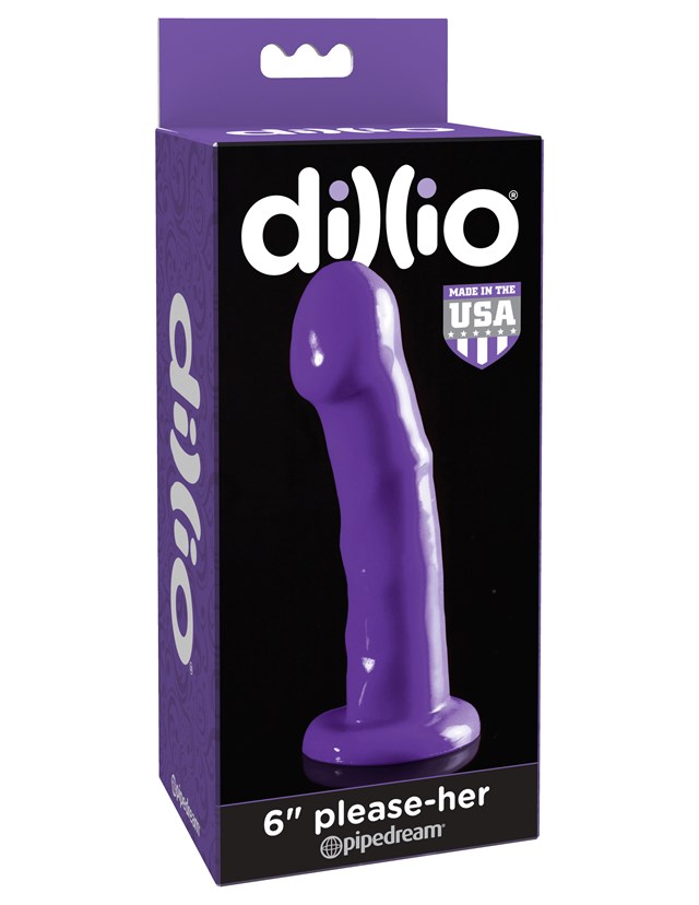 Dillio Please-Her 15.2cm - Purple