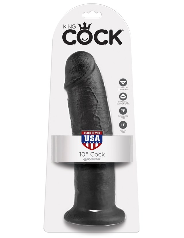King Cock 25.5cm - Black