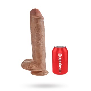 Cock With Balls 29.5 Cm - Tan