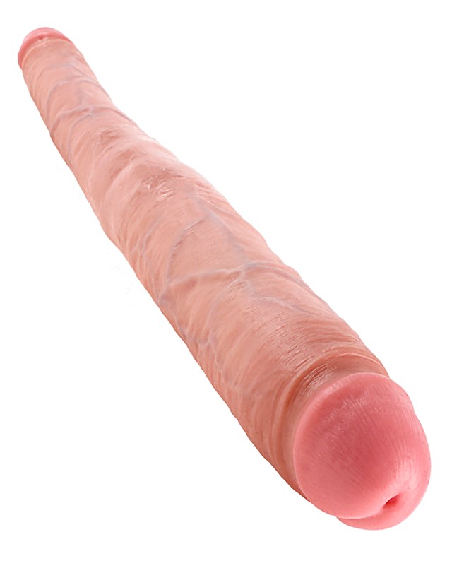 Tapered Double Dildo 40.5cm - Flesh