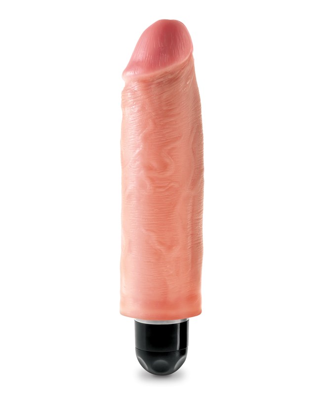 Stiffy Vibrerende Dildo 18.5 cm - Lys