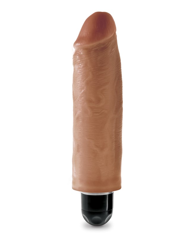 Stiffy Vibrerende Dildo 18.5 cm - Solbrun