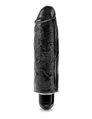 Stiffy Vibrerende Dildo 18.5 Cm - Svart