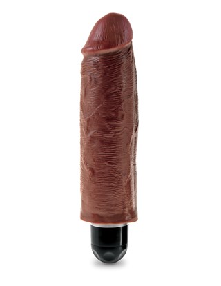 Stiffy Vibrerende Dildo 18.5 Cm - Brun