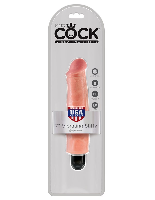 King Cock 7" Stiffy - Flesh