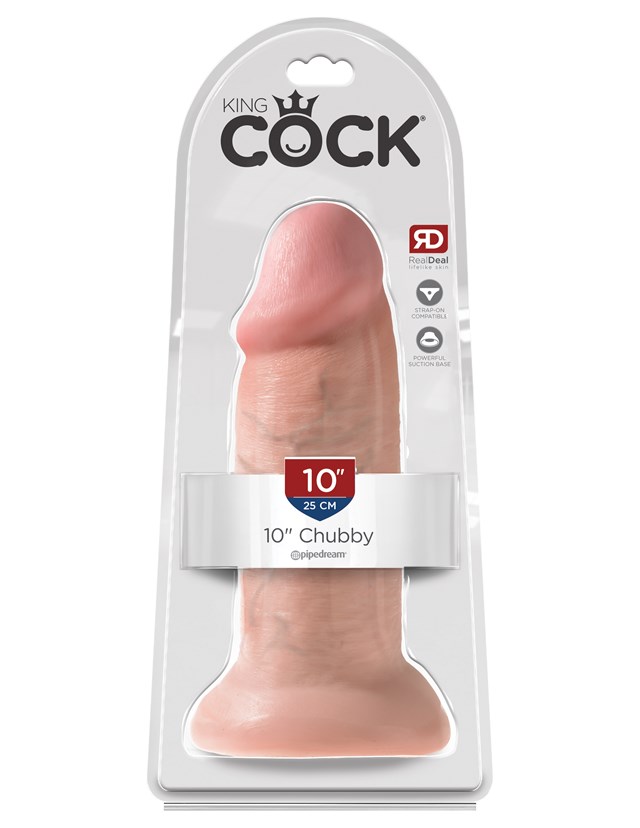 Chubby Dildo 25 cm - Lys