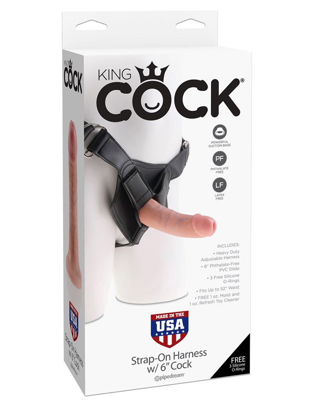 Strap-on Harness with 15.2 cm Cock