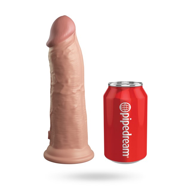 King Cock Elite 20CM Silicone Dual Density Cock - Light