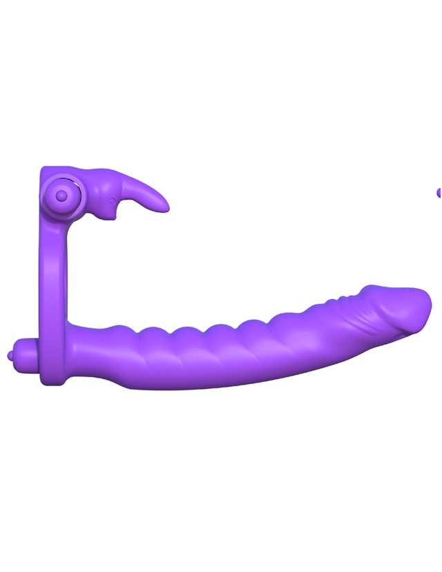 Silicone Double Penetrator Rabbit