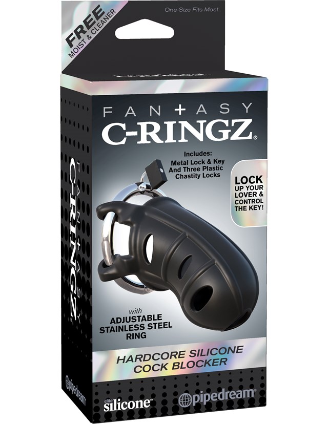 Hardcore Silicone Cock Blocker