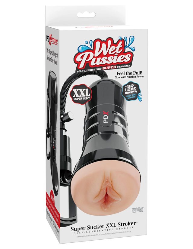 Wet Pussies - Super Sucker XXL Stroker