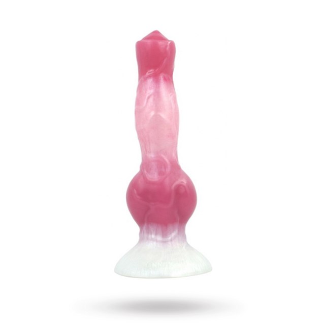 Pink Alien Sobak Monster Dildo 21 cm
